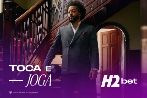 H2 lança campanha com Marcelo, presente nas transmissões da Eurocopa na CazéTV