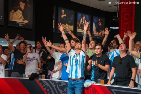 Messi, 3% e runner runner surreal: a marcante mão do título argentino na WSOP