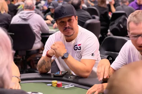 Felipe Mojave lidera trio brasileiro garantido no Dia 2 do US$ 25K High Roller PLO da WSOP