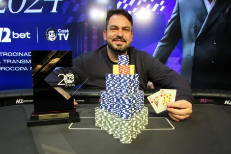 Gustavo Luz ganha o Super High Roller da quinta etapa do CPH