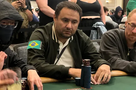 Wilson Massarenti é eliminado na reta final do Mini Main Event da WSOP