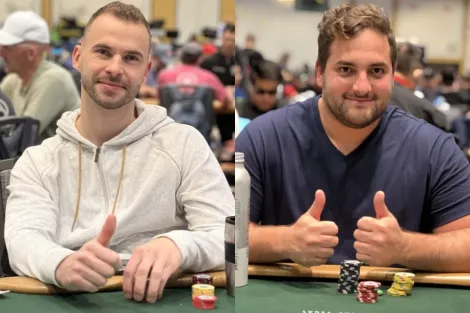 Renan Bruschi e João Simão vão ao Dia Final do Evento #85 da WSOP