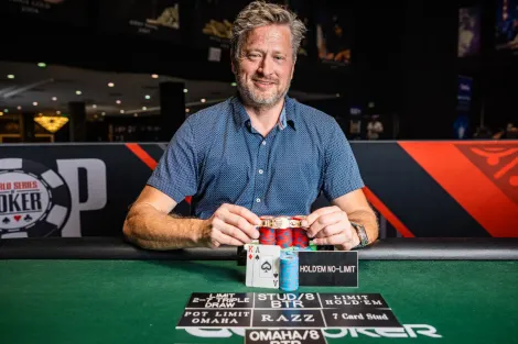 Garth Yettick crava Evento #83 da WSOP e premia no live após quase 20 anos