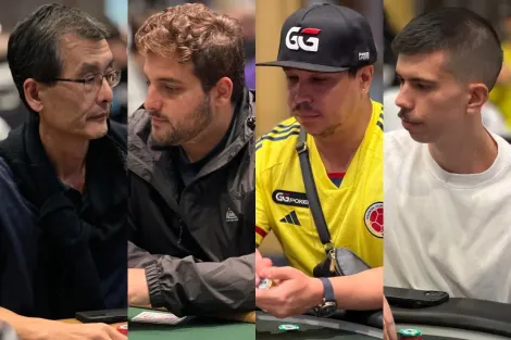 Mixed Game de US$ 10K e PLO Mystery atraem os brasileiros aos panos da WSOP; veja galeria