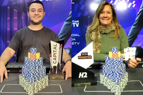 Ruan Gilmar crava Capital Poker Fest do H2 SP; Elisabeth Escarabichi leva 30K Monster