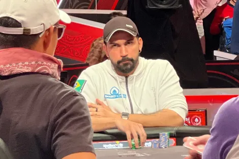 Gabriel Moura sofre com river na reta final do Main Event da WSOP