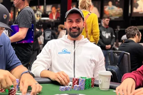 Board conectado, clock e segundo par: o hero call de Gabriel Moura na WSOP