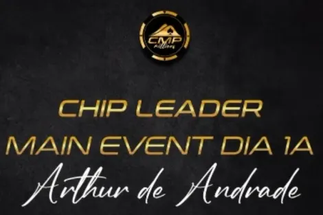 Arthur Andrade lidera rodada dupla do Main Event no CMP Millions; confira