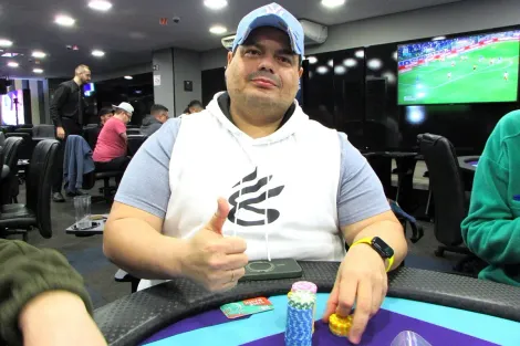 Leonardo Lima lidera o Dia 1A do 300K H2Bet do H2 Fun Festival