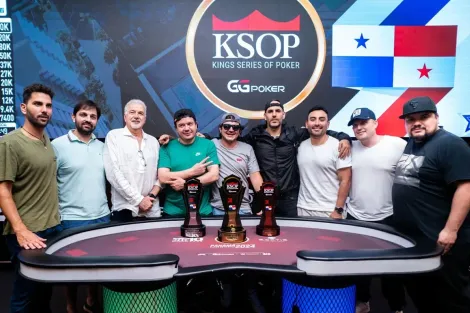 Mesa final do Main Event do KSOP GGPoker Panamá é formada com Rafael Pardo na liderança