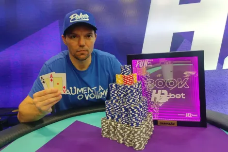 Felipe Cattani ganha o 300K H2Bet do H2 Fun Festival