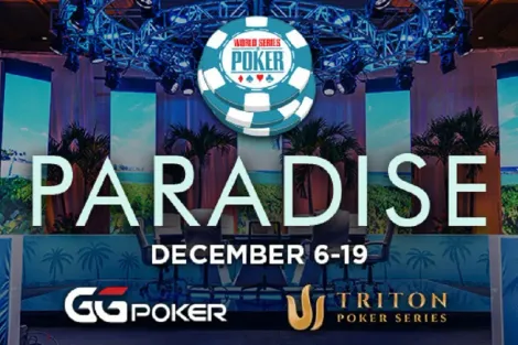 Com apoio da Triton Poker e GGPoker, WSOP Paradise terá evento de US$ 1 milhão