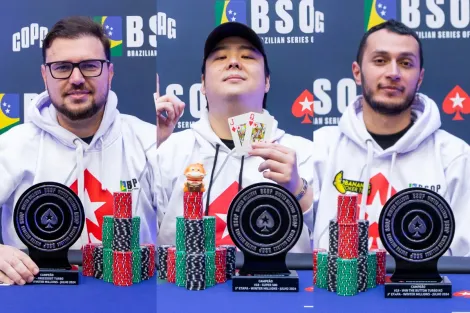 BSOP Winter Millions coroa campeões em mais três torneios; confira