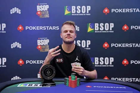 Após forra em Natal, Julio Steffen crava 8-Game Mix do BSOP Winter Millions