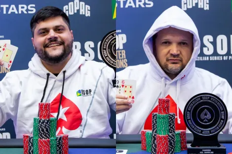 Eduardo Silva e Paulo Diniz são campeões no sábado do BSOP Winter Millions