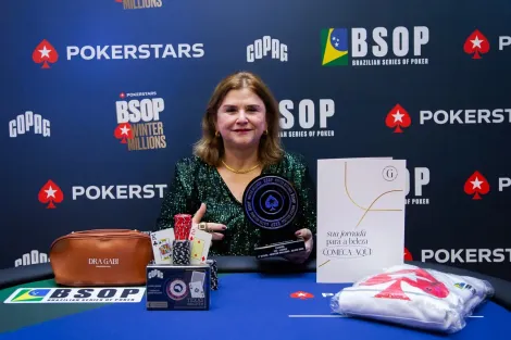 Lucia Risson vence Ladies do BSOP Winter Millions: "É a cereja no bolo"