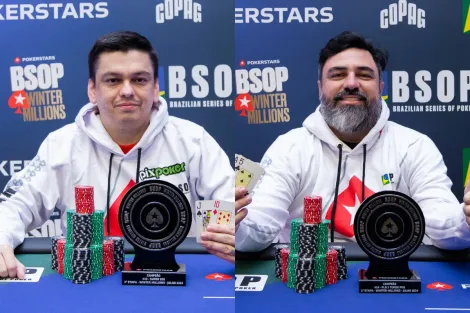 Alexandre Ferreira vence Super 500 do BSOP Winter Millions; Pericles de Moraes leva PLO 5