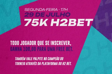 Free bet e apostas no vencedor são atrações do 75K H2bet do H2 Fun Festival