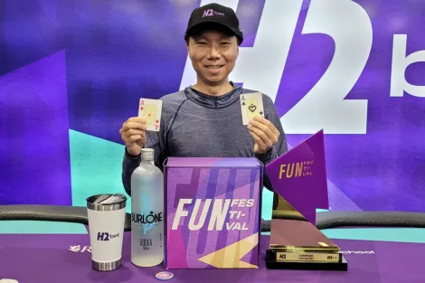 Norson Saho leva o título do 75K H2Bet e é tricampeão no H2 Fun Festival