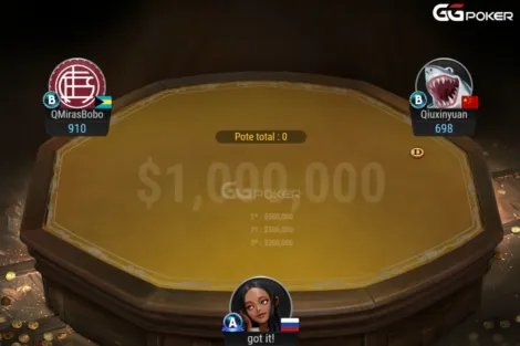 Prêmio de US$ 1 milhão: Spin & Gold volta a forrar russo no GGPoker