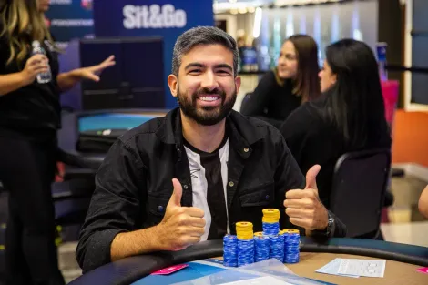 Vinicius Negromonte lidera os finalistas do 6-Handed do BSOP Winter Millions