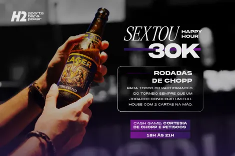 H2 Club Campinas realiza "Sextou" com 30K garantidos e happy hour