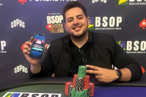 Denílson Jácomo vence o Mini Bounty Builder HR do PokerStars