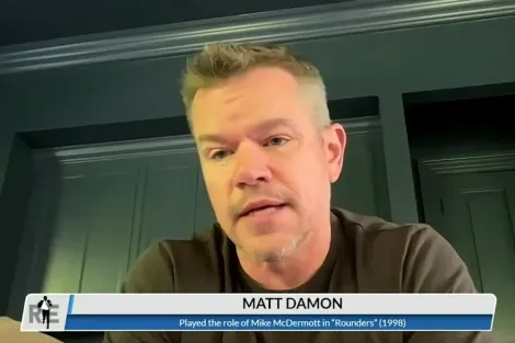 Matt Damon comenta chance de sequência para "Rounders", famoso filme de poker