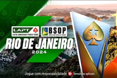 BSOP/LAPT Rio de Janeiro tem satélites disponíveis no PokerStars; veja mais