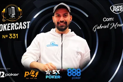 Gabriel Moura é o convidado do episódio 331 do Pokercast