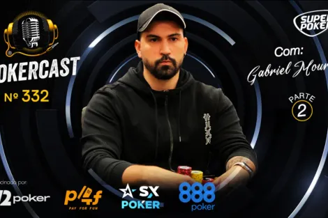 Gabriel Moura retorna ao Pokercast no episódio 332