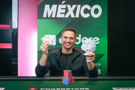 Ben Galim é campeão do Turbo 5K PLO do LAPT México após trave