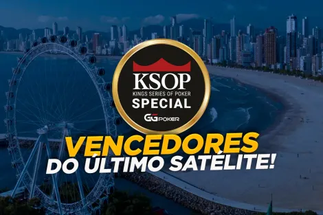 Último satélite do KSOP GGPoker Special coloca 15 jogadores no Main Event