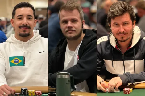 Trio brasileiro se classifica ao Dia Final do Evento #3 da WSOP Online