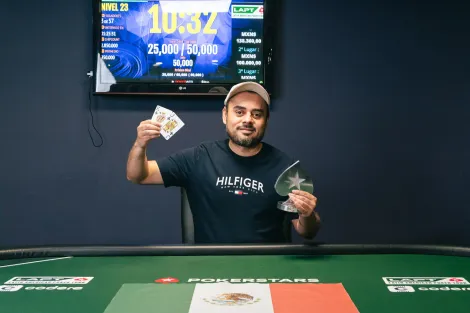 José Davilla vence o Deepstack PKO do LAPT México: “Muito importante”