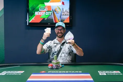 Ricardo Zamora fatura o título do Turbo Deepstack do LAPT México: “Um sonho”