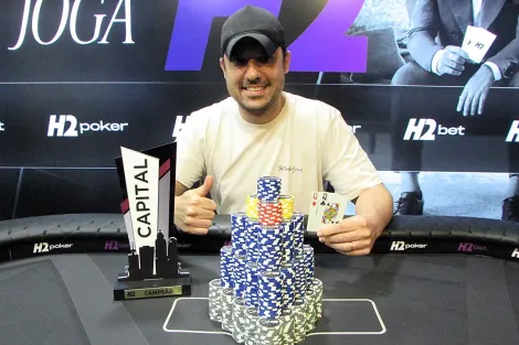 Marcelo Lontra leva a melhor no Capital Poker Fest do H2 Club São Paulo