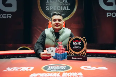 Peterson Machado supera Kaio Camargo e leva HR Light do KSOP GGPoker Special