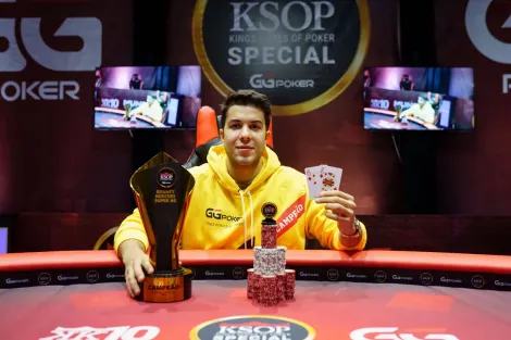 José Orlando crava Bounty Hunters SHR e leva R$ 521 mil no KSOP GGPoker Special