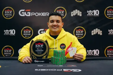 Peterson Machado conquista segundo título no KSOP GGPoker Special