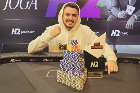 Pedro Homero é campeão do 30K Monster do H2 Club São Paulo