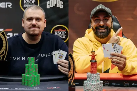 Leonardo Augusto e Henrique Brito forram seis dígitos no KSOP GGPoker Special; veja campeões