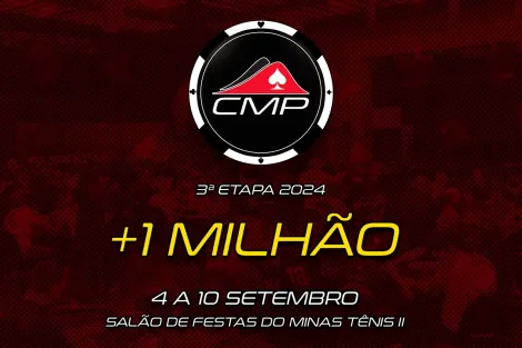 CMP terá sete dias e mais de R$ 1 milhão garantido em setembro; confira