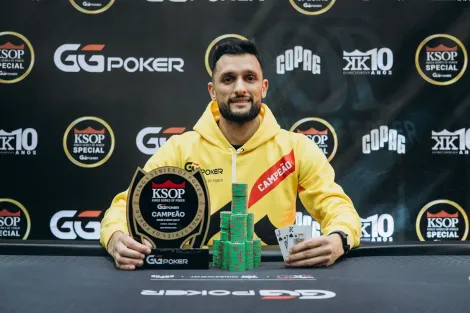 Raí Pereira crava ME Light em noite de quatro campeões no KSOP GGPoker Special