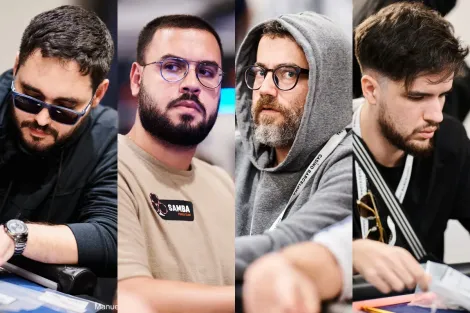 Erik Marasco lidera quarteto brasileiro rumo ao Dia 3 do Estrellas Main Event