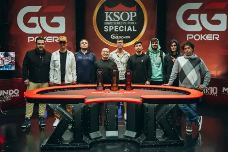 Júlio Belluscio, da Argentina, encabeça FT do Main Event do KSOP GGPoker Special