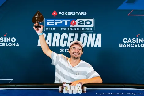 Diego Beirigo é campeão do Estrellas Cup e fatura €155 mil no EPT Barcelona