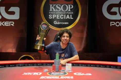 Júlio Belluscio é campeão do Main Event do KSOP GGPoker Special