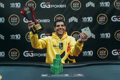 Adrian Jimenez leva R$ 500 mil e se destaca no último dia do KSOP GGPoker Special