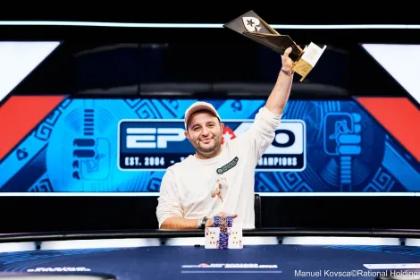 Kayhan Mokri repete 2023 e vence €100K Super High Roller do EPT Barcelona